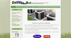 Desktop Screenshot of dextraair.com